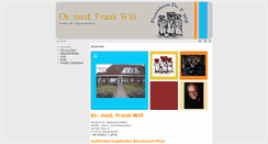 Desktop Screenshot of dr-f-wiss.de